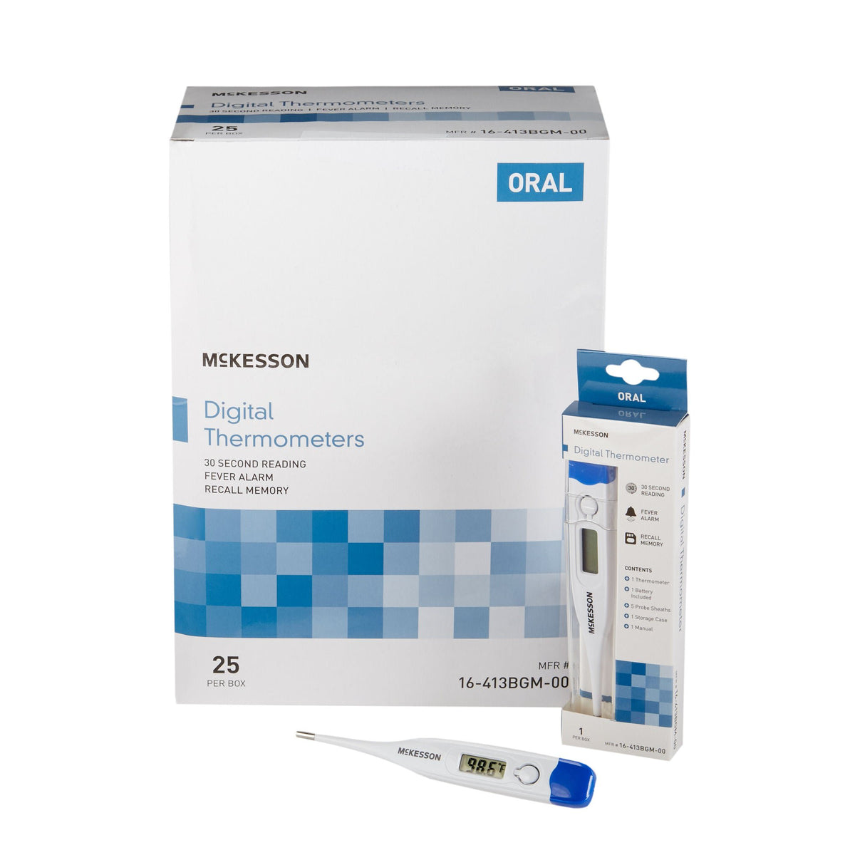 McKesson entrust™ Digital Oral Thermometer, EA/1