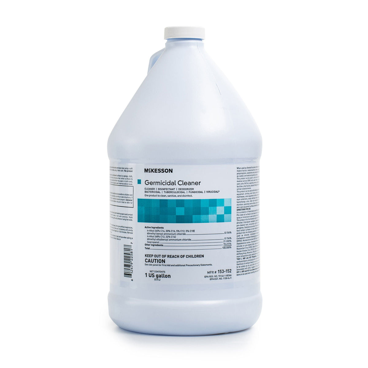 McKesson Germicidal Surface Disinfectant Cleaner, Jug, 1 gal., CS/4