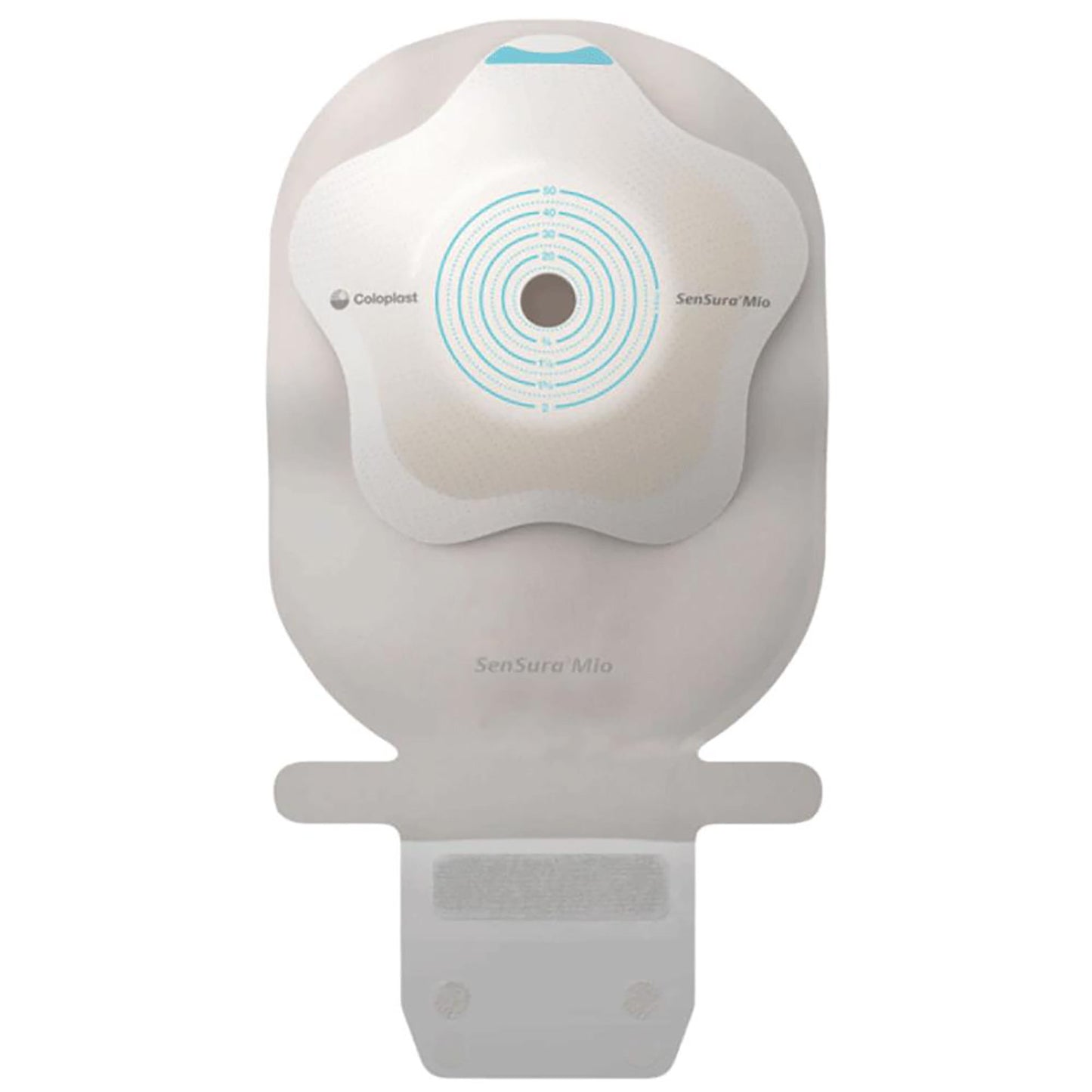 POUCH, OSTOMY SENSURA MIO DRN W/WINDOW PRECUT 1" (10/BX )