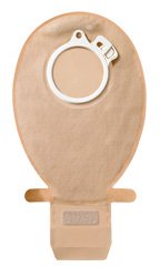 POUCH, DRAIN 2PC MAXI TRANS WDYLW (20/BX)