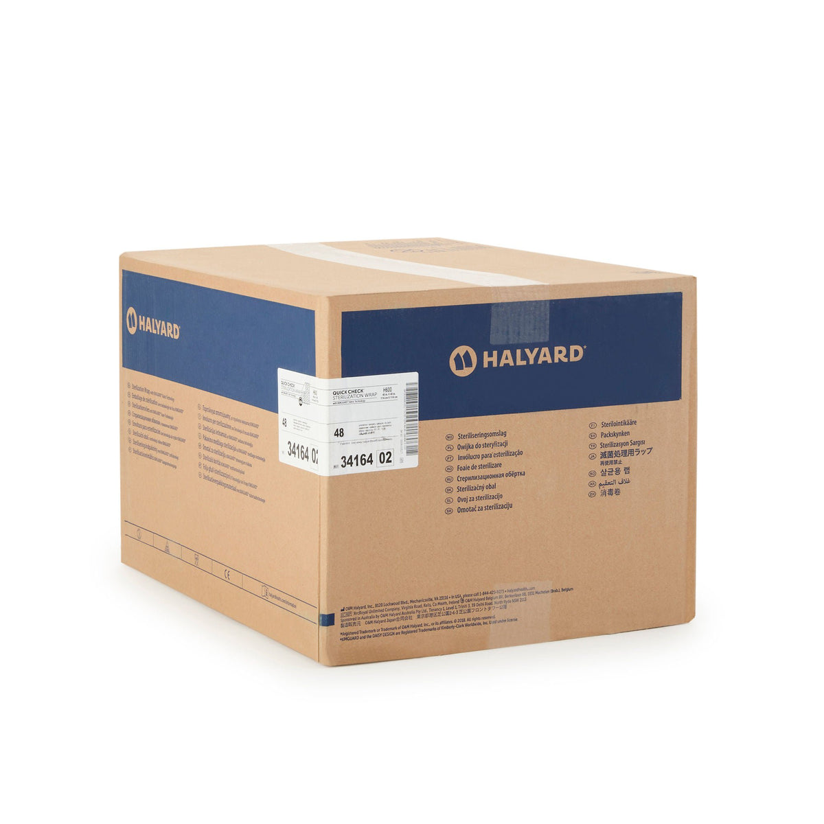Quick Check H600 Sterilization Wrap, 45 x 45 Inch