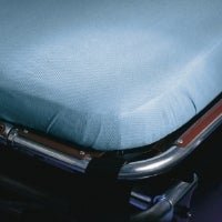Snug-Fit® Blue Stretcher Sheet, 40 x 89 Inch, CS/25