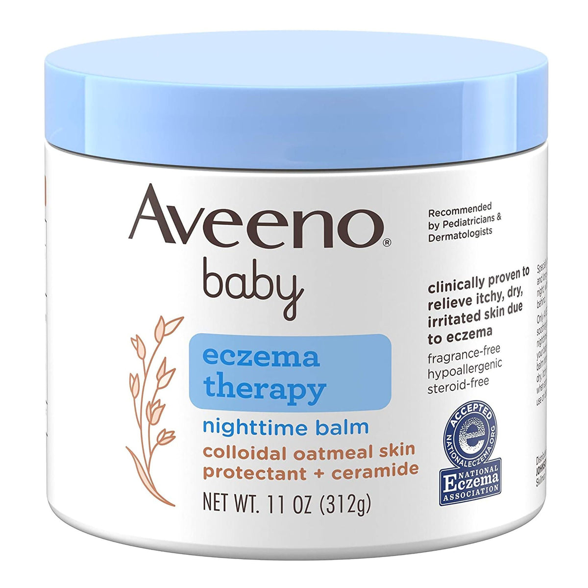Aveeno® Baby Eczema Therapy Nighttime Balm, 11-ounce Jar