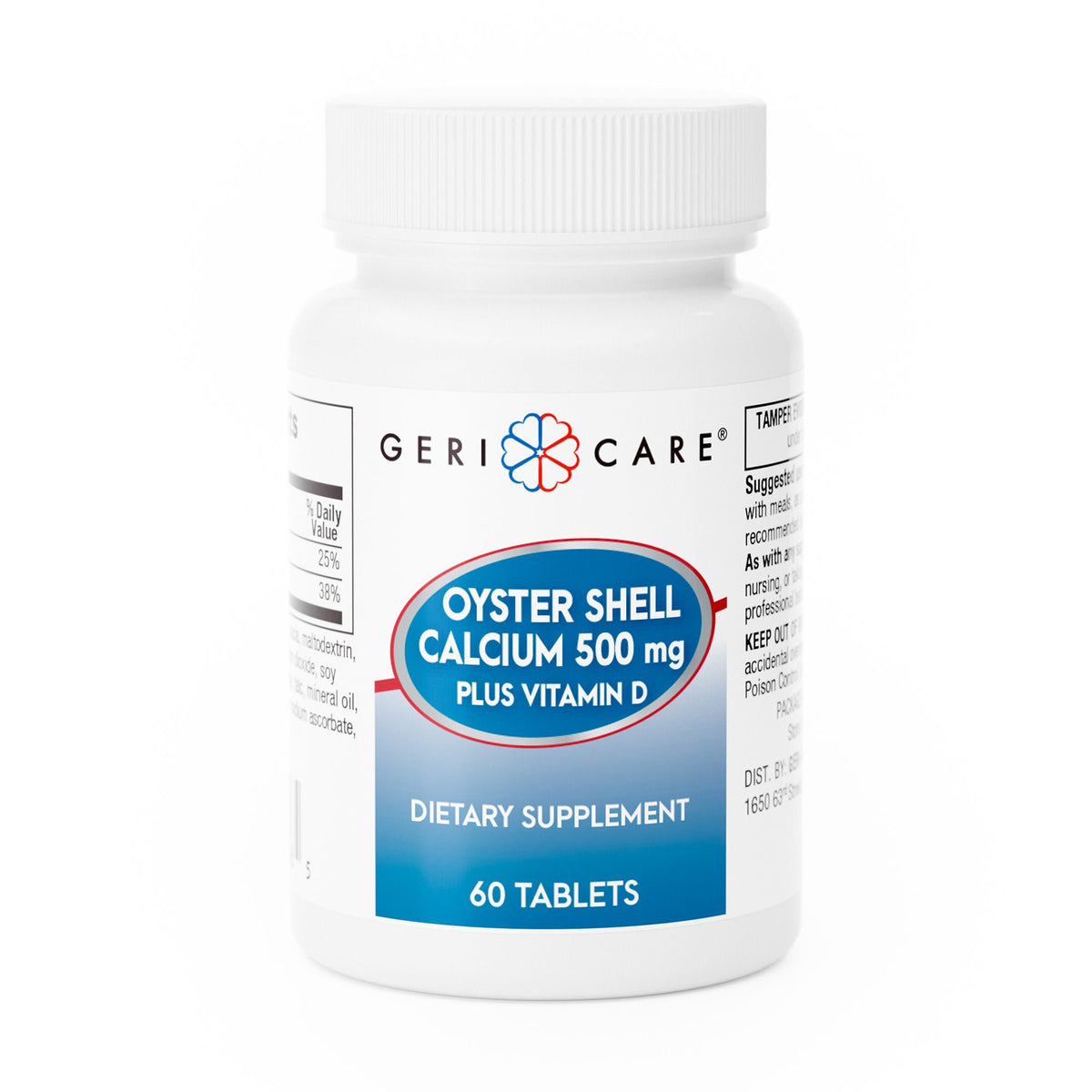 Geri-Care® Oyster Shell Calcium with Vitamin D-3 Joint Health Supplement