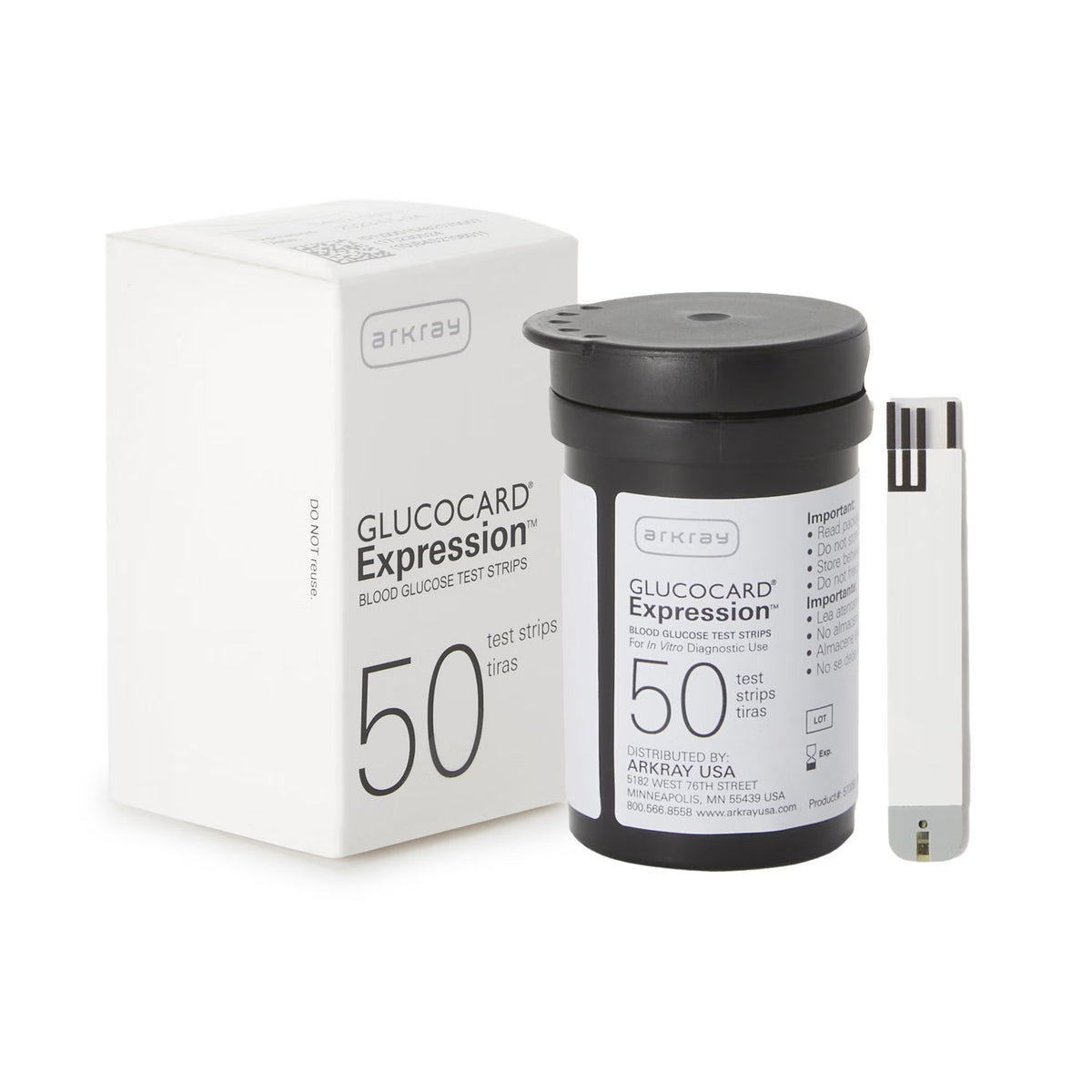 Glucocard® Expression™ Blood Glucose Test Strip, CS/12