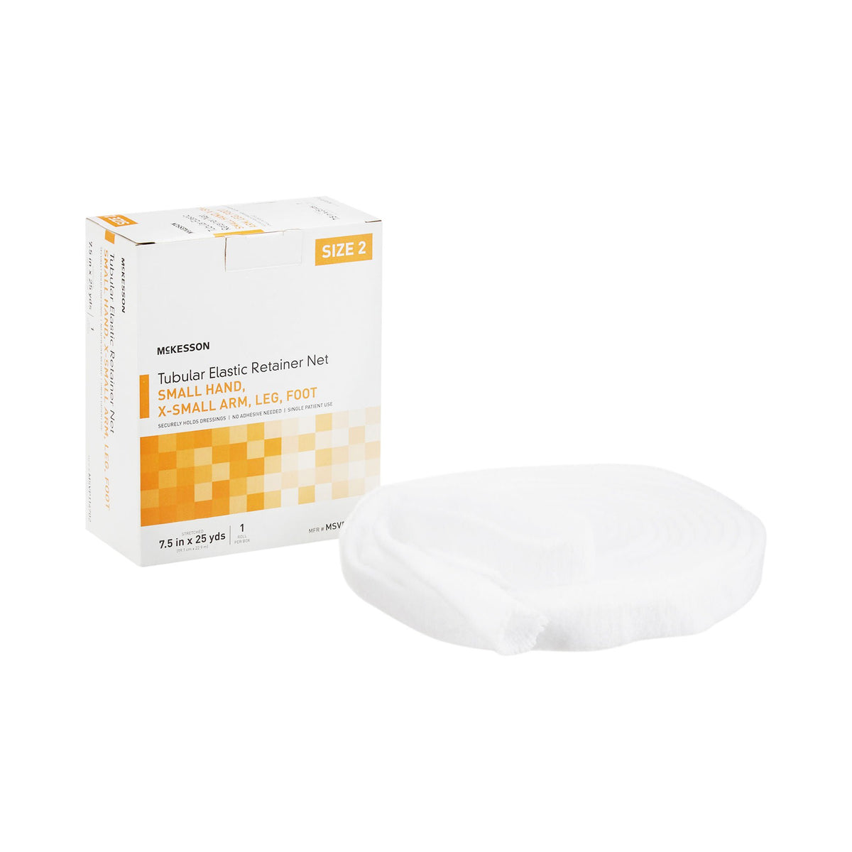 McKesson Tubular Bandage, Size 2, 25 Yard, BX/1