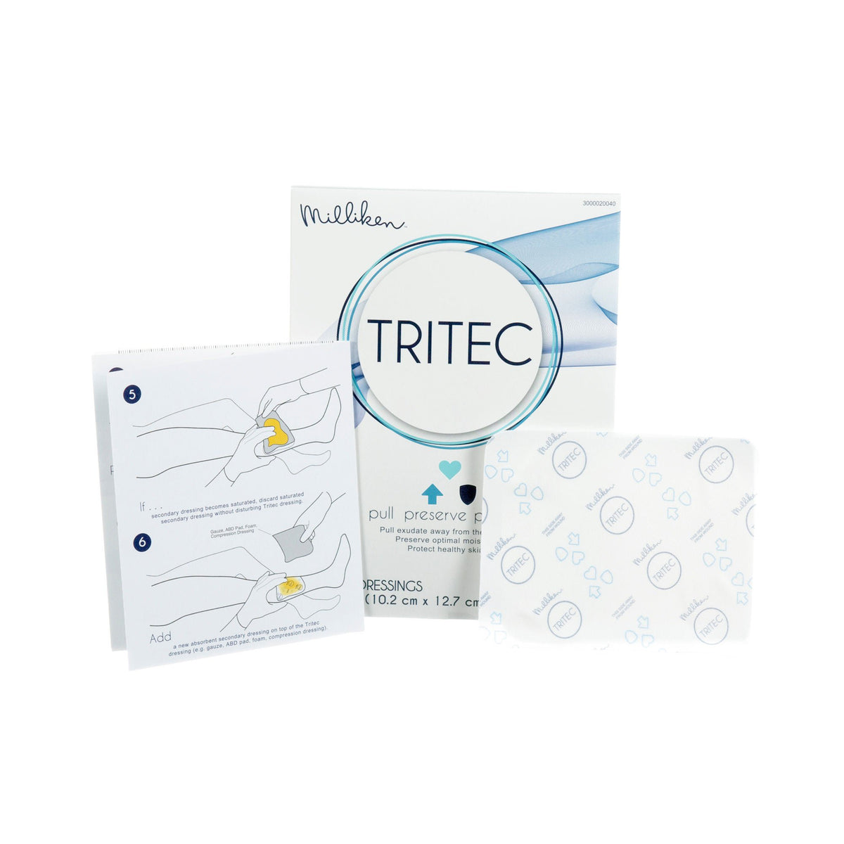 Tritec™ Contact Layer Wound Dressing, 4 x 5 Inch, EA/1