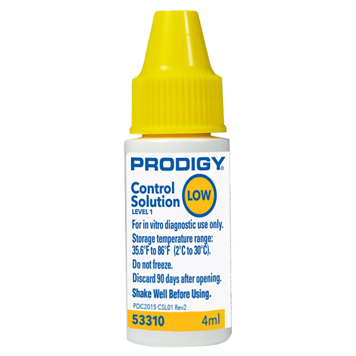 Prodigy® Blood Glucose Control Solution, Low Level, EA/1
