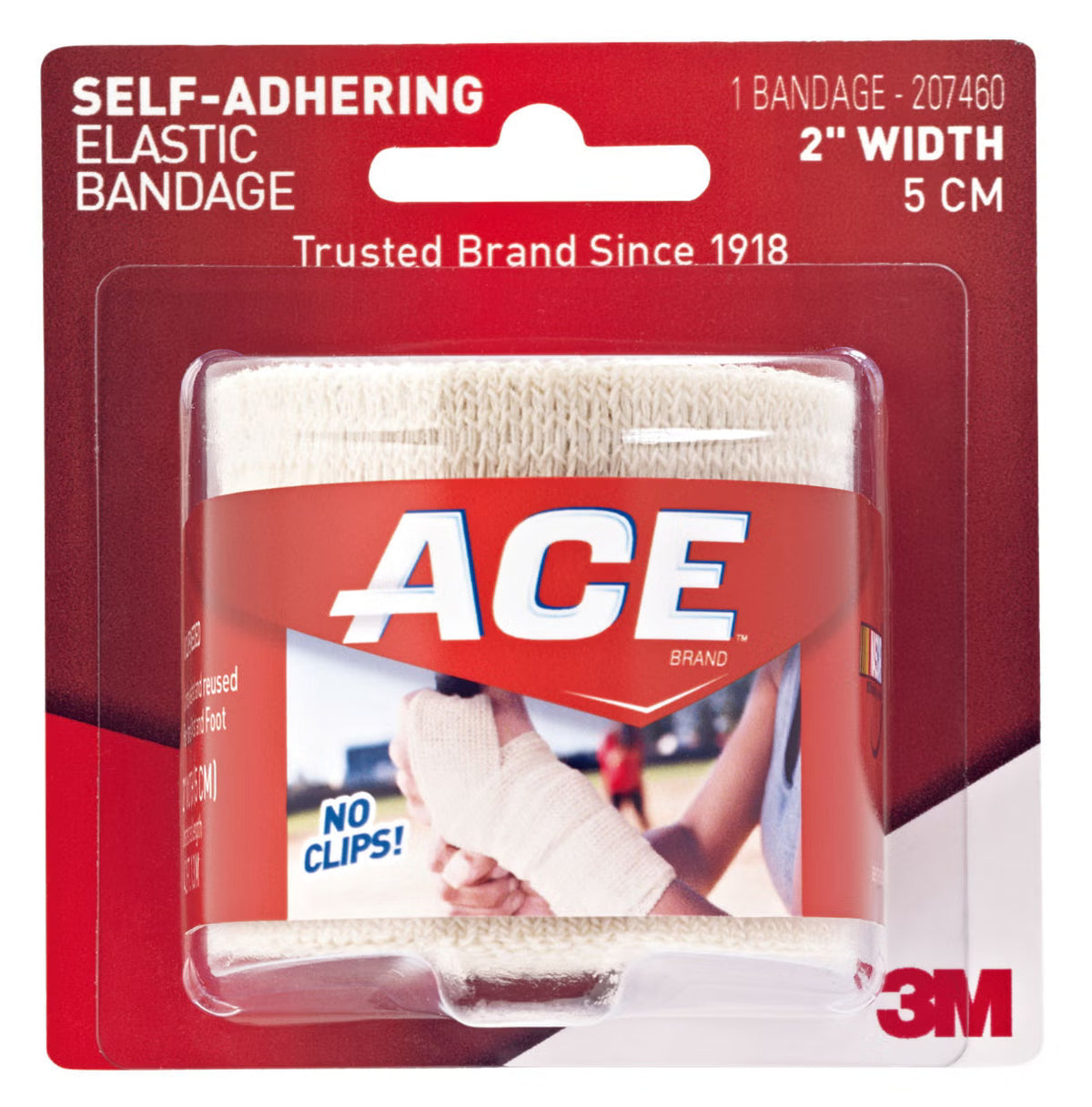 3M™ Ace™ Self-adherent Closure Elastic Bandage, 3 Inch Width, EA/1