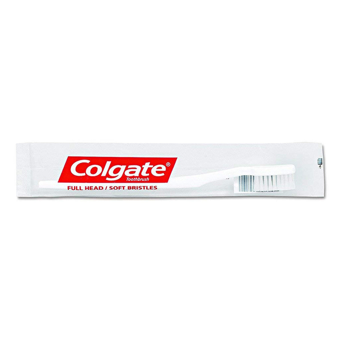 Colgate® White Toothbrush, Full Head, Soft Bristles, CS/144