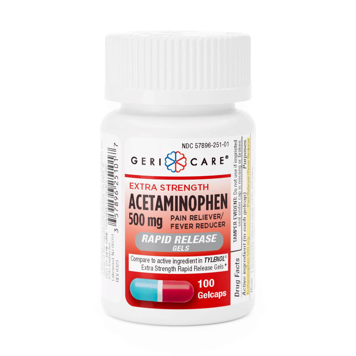 Geri-Care® Acetaminophen Pain Relief, BT/1