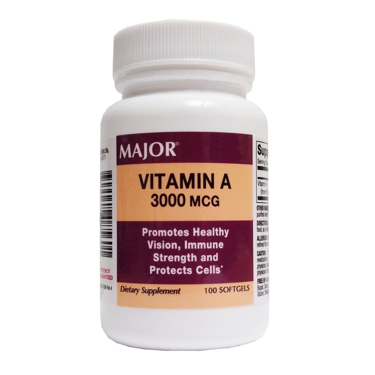 Major® Vitamin A Supplement, BT/1