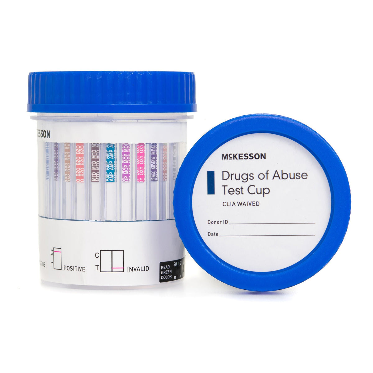 McKesson 12-Drug Panel with Adulterants Drugs of Abuse Test, CS/100