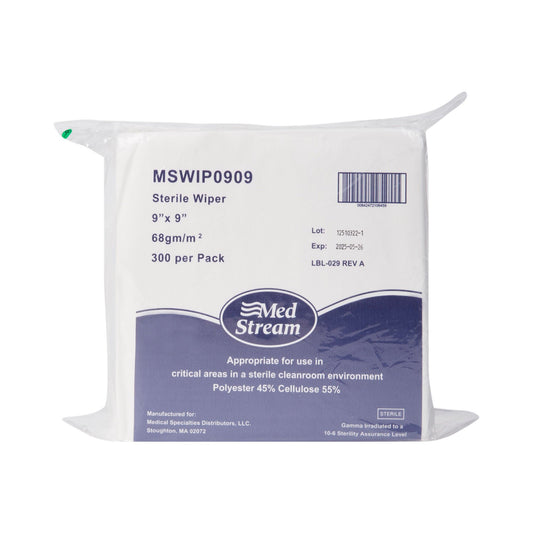 McKesson Cleanroom Low Lint Wipes, 9 x 9 Inch, CS/3600