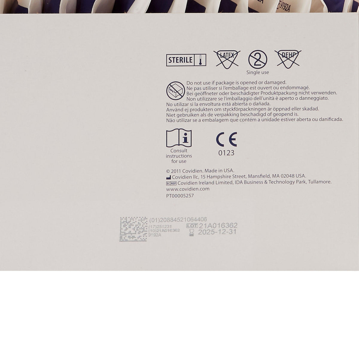 Curity™ Sterile Abdominal Pad, 7-1/2 x 8 Inch