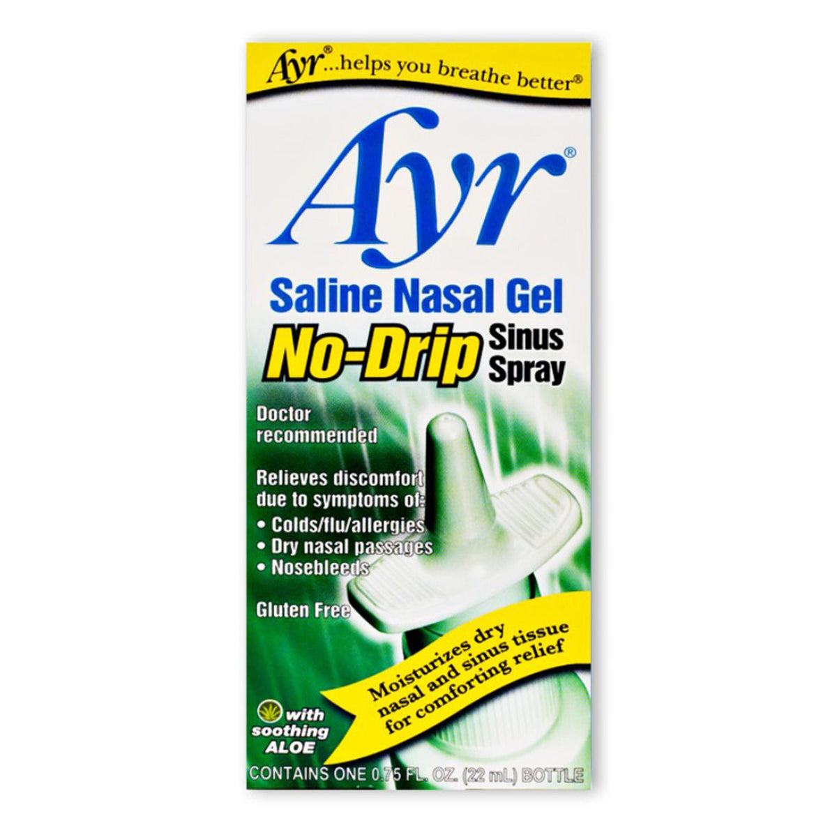 Ayr® Saline Nasal Gel No-Drip Sinus Spray Nasal Moisturizer, EA/1