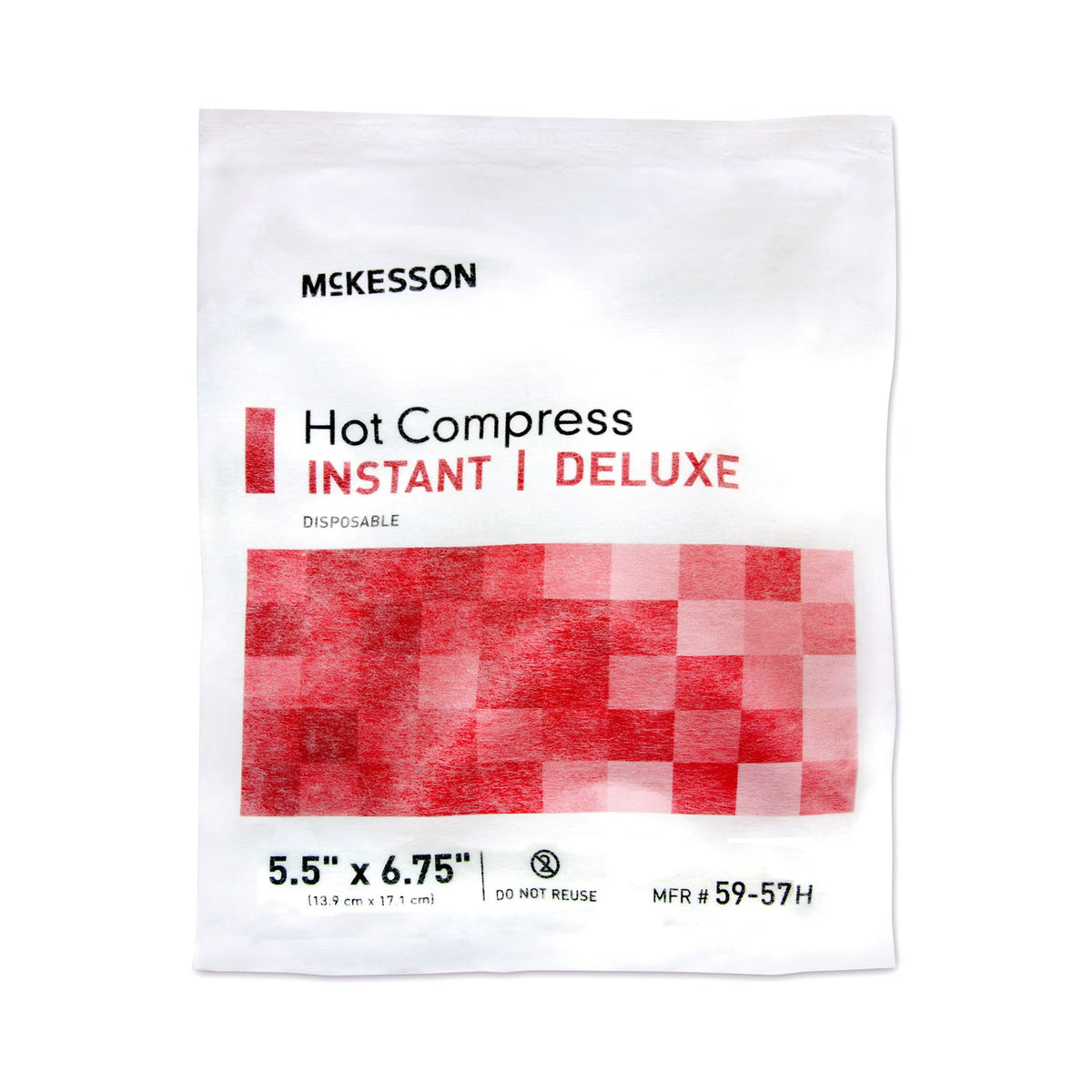 McKesson Deluxe Instant Hot Pack, 5.5 x 6.75 Inch, CS/24