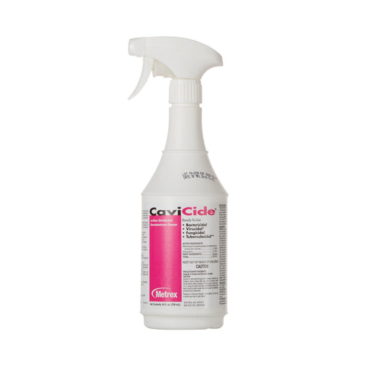 CaviCide Surface Disinfectant Cleaner, Alcohol Based, 24-ounce Bottle, CS/12