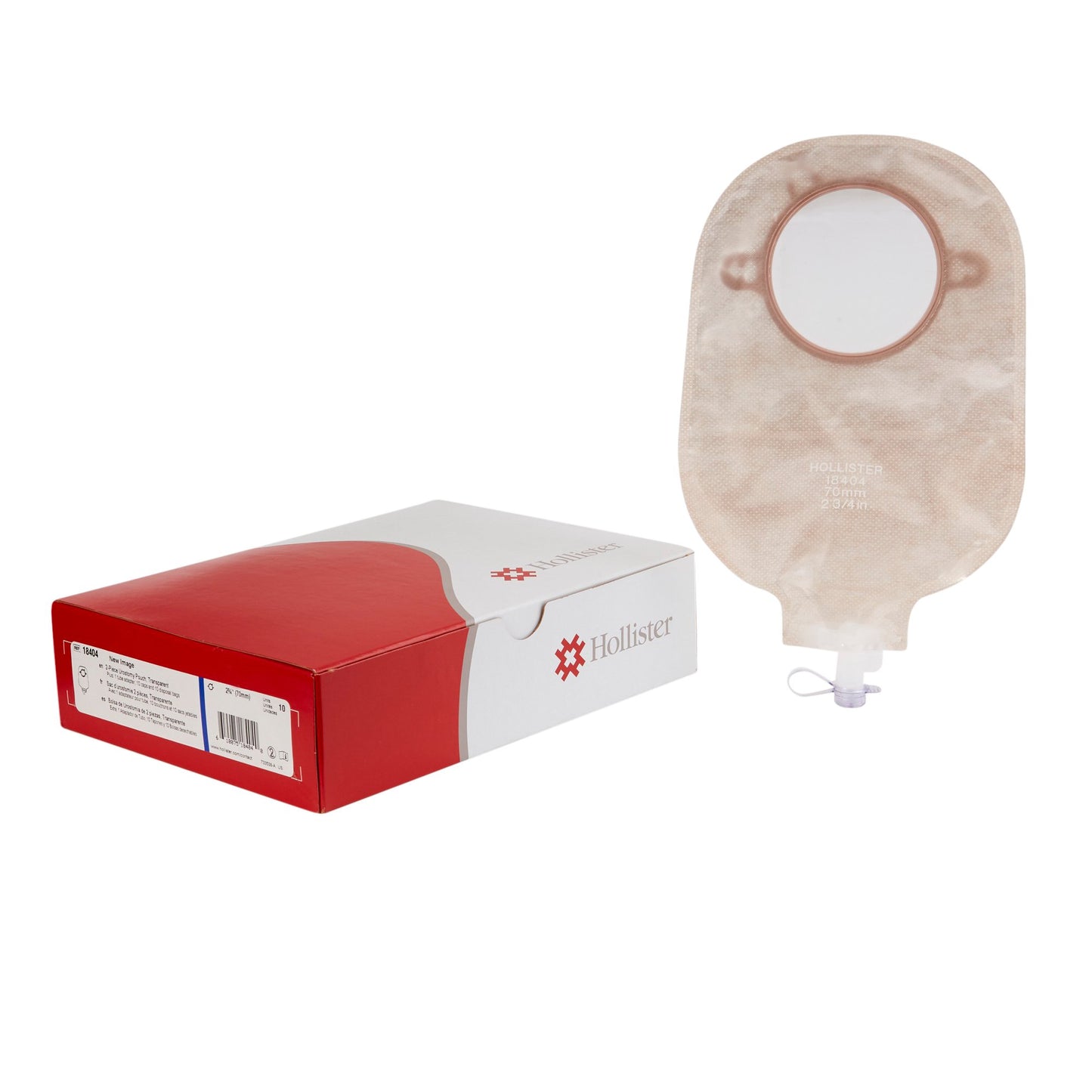 POUCH, NEW IMAGE UROSTOMY 2 3/4 (10/BX)