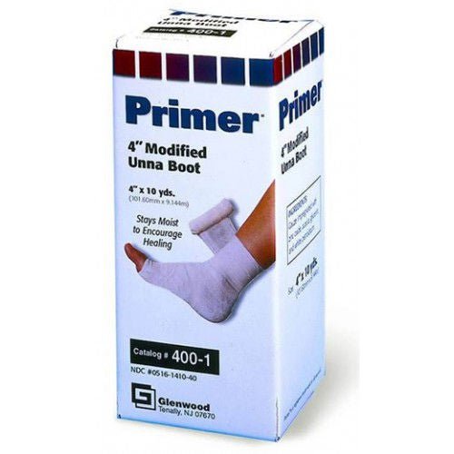 Primer® Unna Boot, 4 Inch x 10 Yard, EA/1