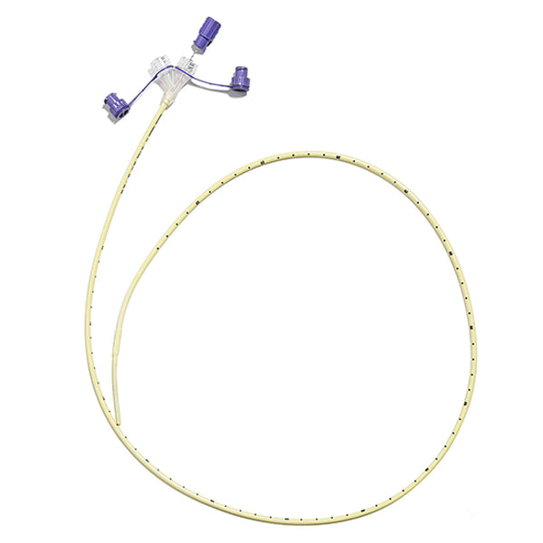 CORFLO Nasogastric/Nasointestinal Feeding Tube with Stylet, with ENFit Connector, 10 Fr 55"