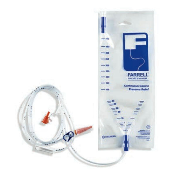 FARRELL Valve System with Non-ENFit Y-Port Connector, EA/1