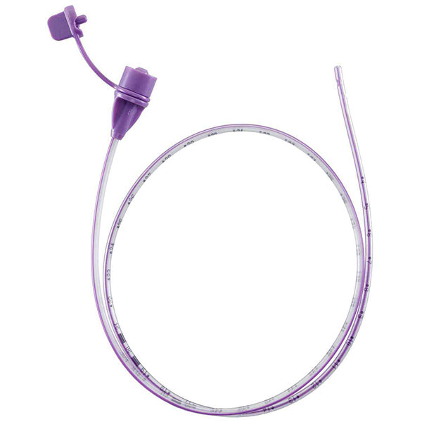 NeoMed ENFit Polyurethane Enteral Feeding Tube, Purple, 6.5 Fr 60 cm, Sterile