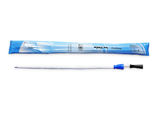 Cure Ultra Male Intermittent Catheter, 16" Coude Tip, 10 FR
