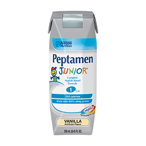 Peptamen Junior Complete Elemental Nutrition Vanilla Flavor Liquid 8 oz. Can, EA/1