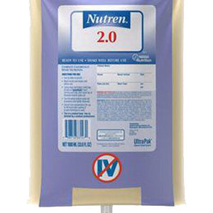 UltraPak Nutren 2.0 Calorically Dense Liquid Nutrition 1000mL Bag