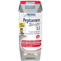 PEPTAMEN JUNIOR 1.5, Vanilla, 250 mL Tetra Prism