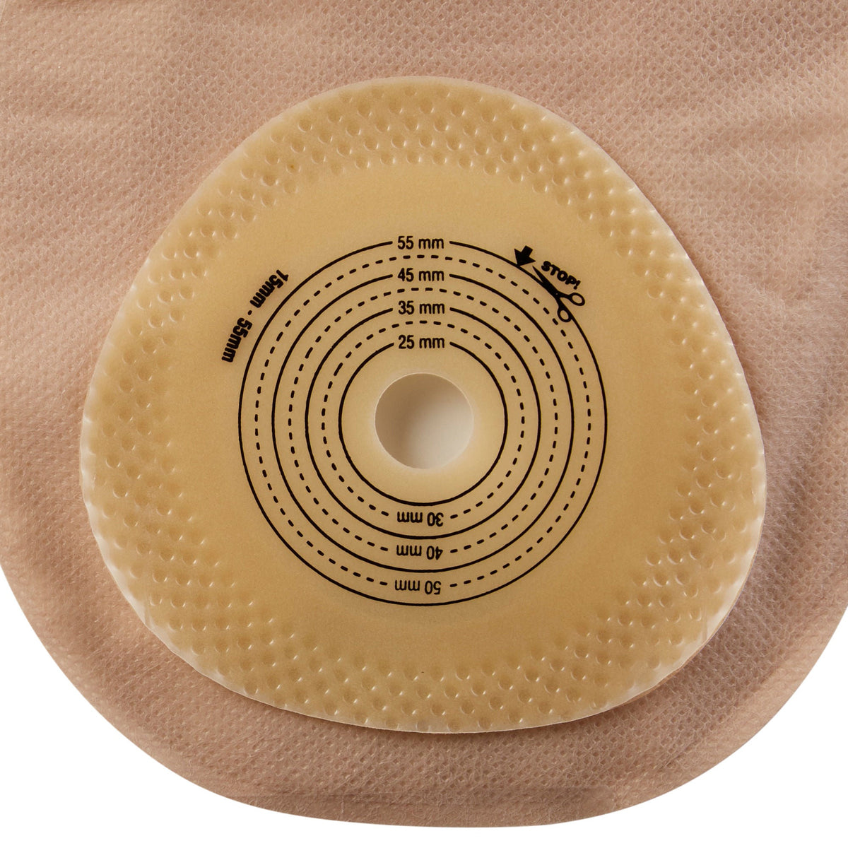 Premier™ 88400 1-Piece Transparent Colostomy Pouch, Cut to Fit Stomas up to 55mm