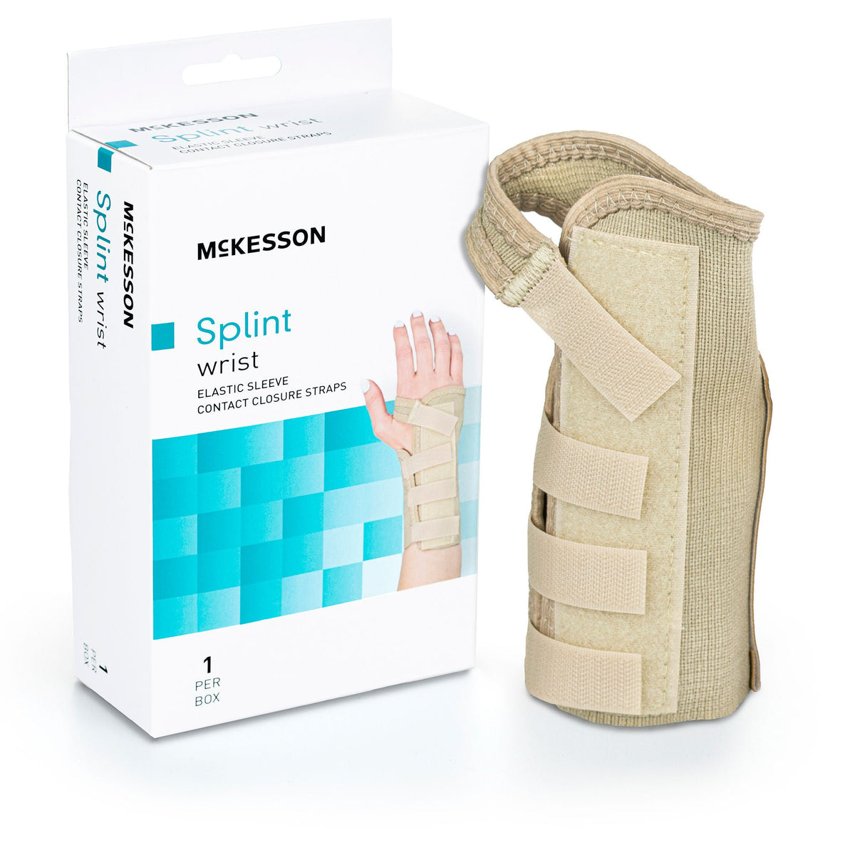 McKesson Right Wrist Splint, Extra Small, EA/1