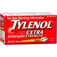 Tylenol® Extra Strength Caplets For Adults, BT/1