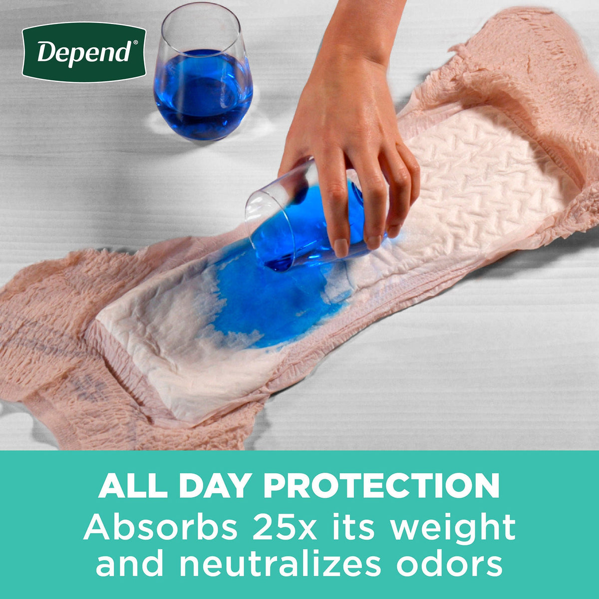Depend® Fresh Protection™ Women's Maximum Absorbency Underwear, Small