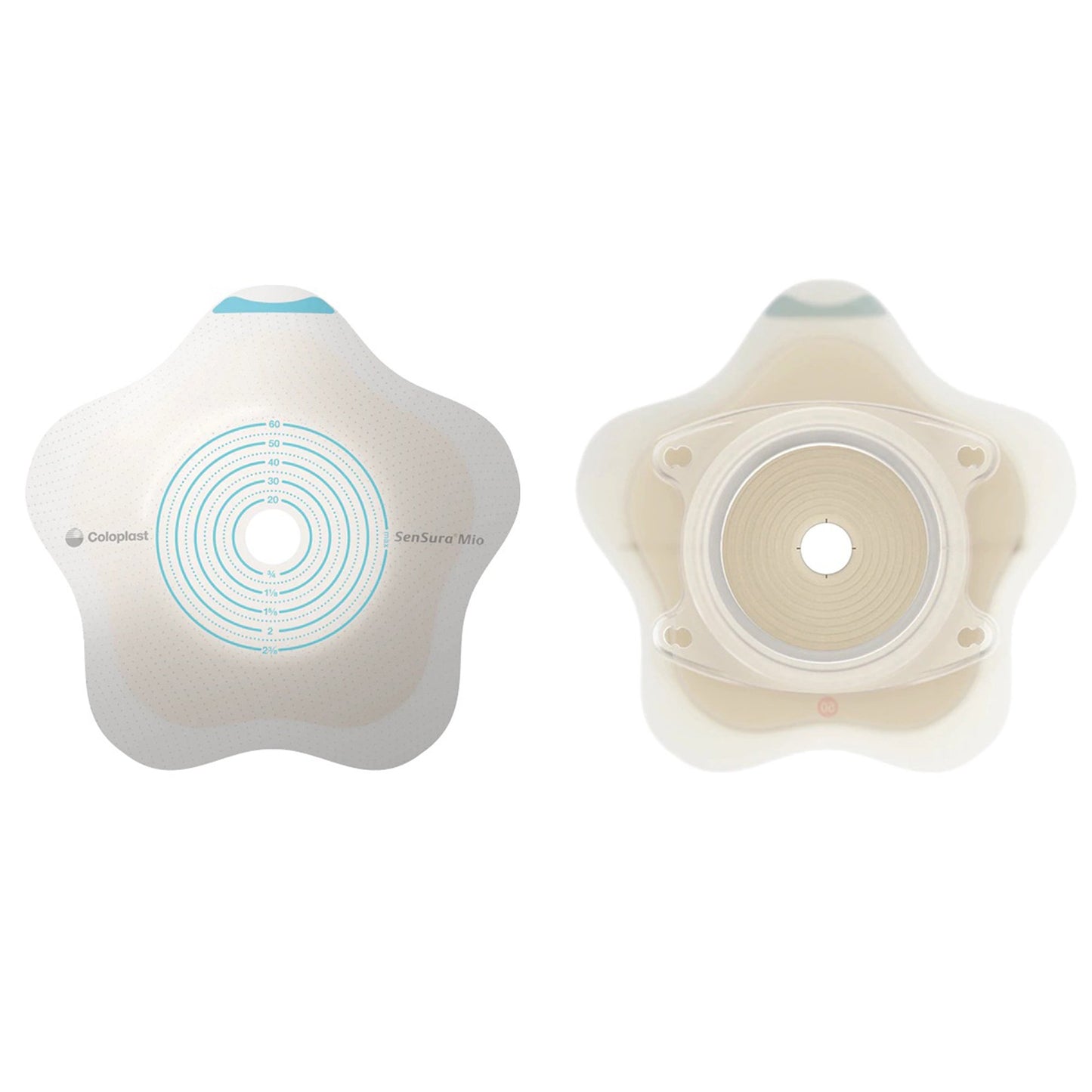 BARRIER, OSTOMY SENSURA MIO CLICK 2PC RED 3/8" 1 3/4" (5/BX)