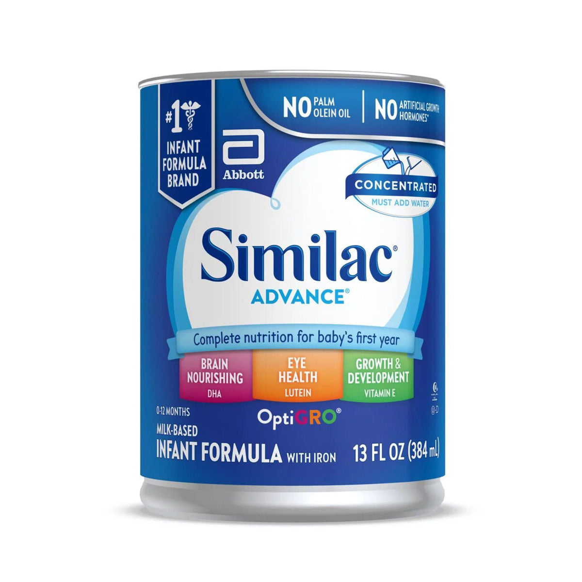 Similac® Advance® Liquid Concentrate Infant Formula, 13-ounce can, EA/1