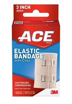 3M™ Ace™ Clip Detached Closure Elastic Bandage, 3 Inch Width, EA/1