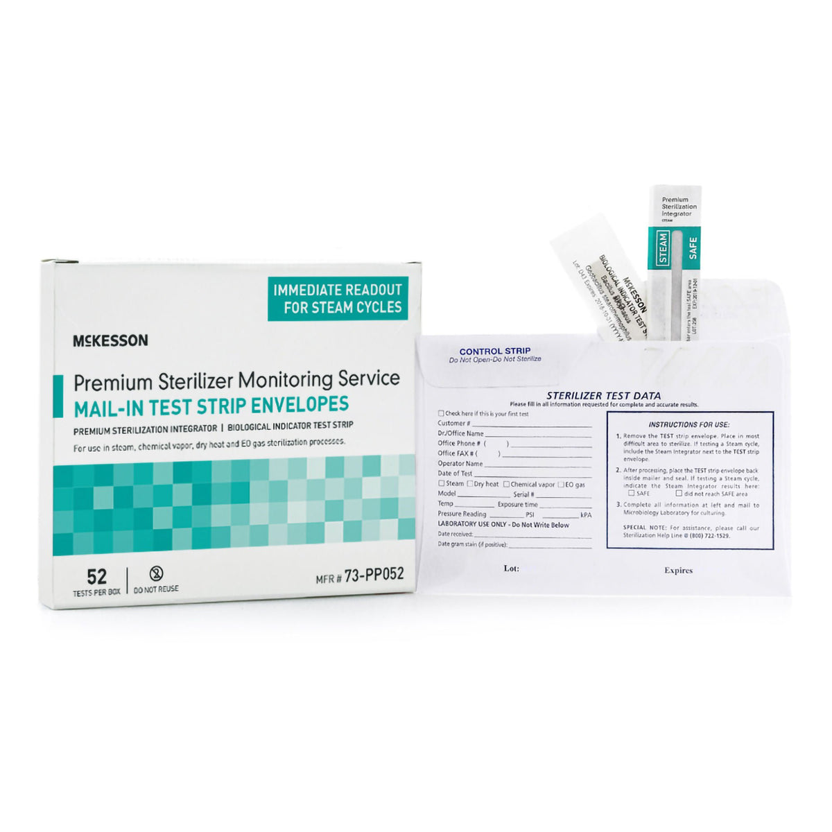 McKesson Sterilizer Monitoring Mail-In Service, BX/1