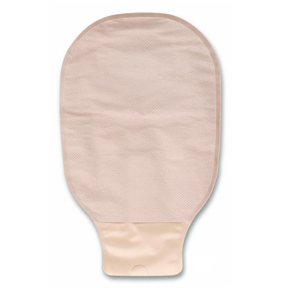 New Image™ 18203 Beige Colostomy Pouch, Pre-cut to Fit 57 mm Stomas, Red Match