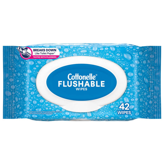 Cottonelle® FreshCare® Flushable Wipes, CS/504