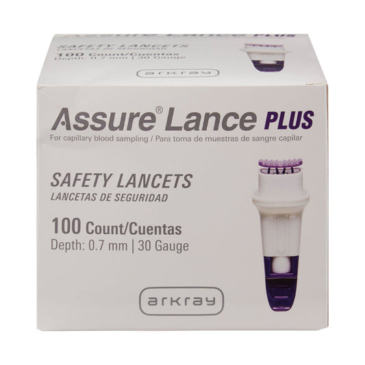 Assure® Lance Plus Safety Lancet, BX/100