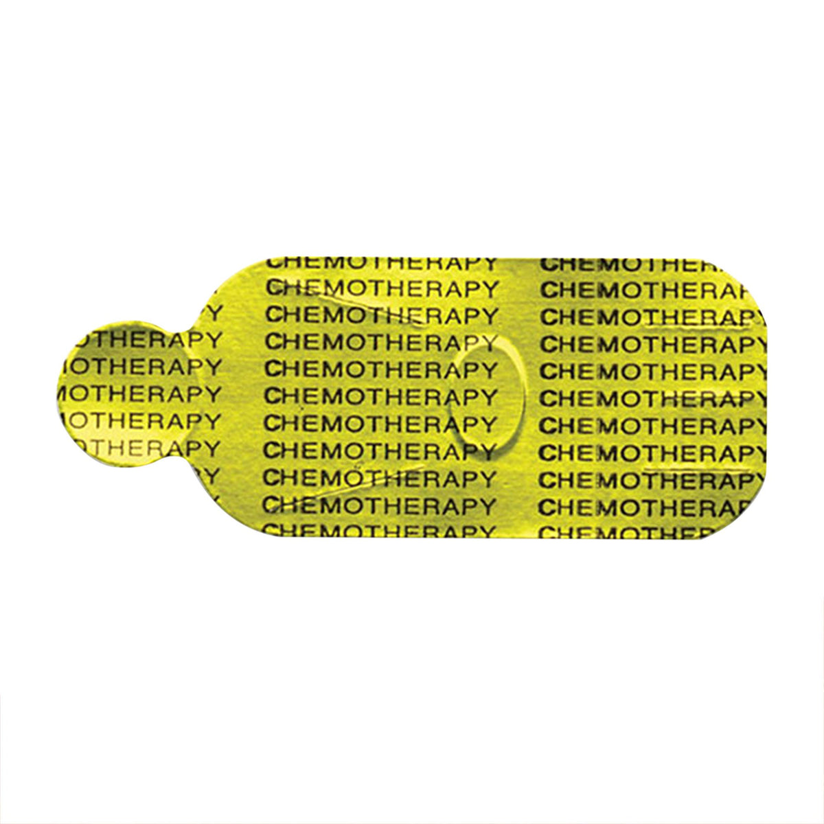 ChemoPlus™ IVA Seals, Yellow/black ink Chemotherapy, CT/1000
