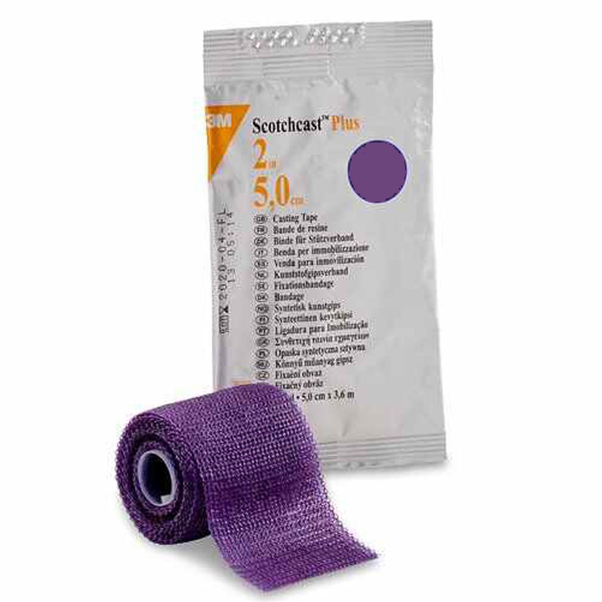 3M™ Scotchcast™ Plus Purple Cast Tape, 2 Inch x 4 Yard, EA/1