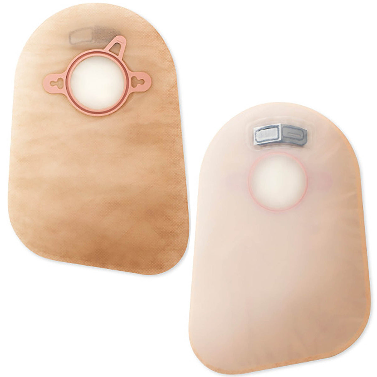New Image™ 2-Piece Transparent Ostomy Pouch, Pre-cut to Fit 57mm Stoma, BX/60