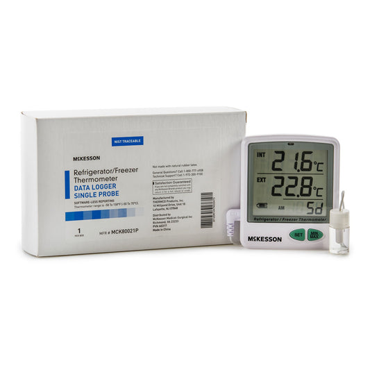 McKesson Datalogging Refrigerator/Freezer Thermometer, -58° to +158° F