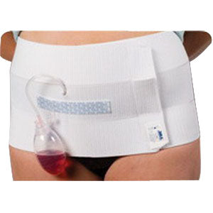 Abdominal Binder, 3 Panel, 9" Wide, 60"-75", White