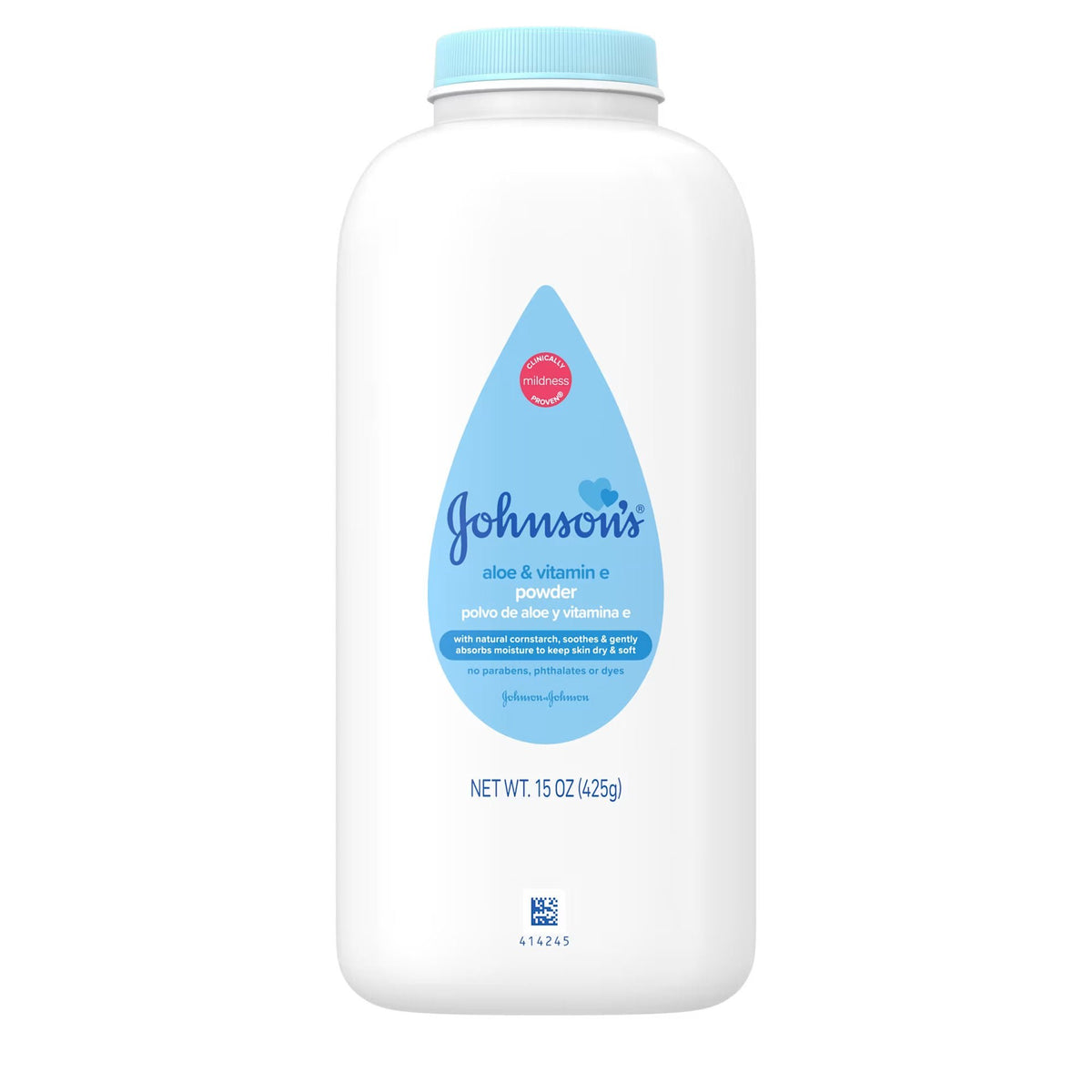 POWDER, BABY + CORN STARCH 15OZ (24/CS), EA/1