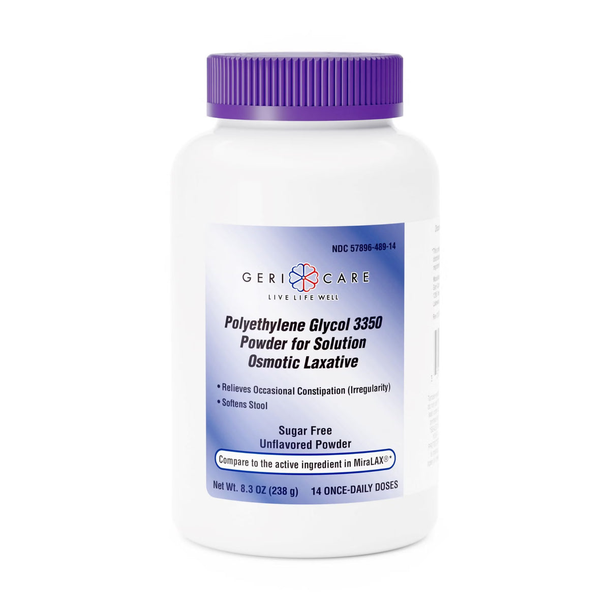 Geri-Care® Polyethylene Glycol 3350 Laxative, BT/1
