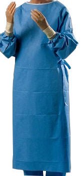 Cardinal Health Astound nonreinforced Surgical Gown With Towel, Blue, 2X-Large, EA/1